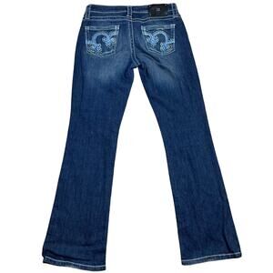 D9 Turner Bootcut Embroidered Jeans Size 28